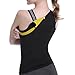 Waist Cincher Tank Top Body Curves Trainer-HAMACTIV No-Zipper Corset Shaper for Weight Loss Sport Workout Tummy Fat Burner Adjustable No-Chest Yoga Slimming Clothes Vest