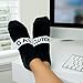 Gas Clutch Socks Unisex Funny Gag Gift for New Drivers, Student Drivers, JDM Fans, Auto, Car Enthusiasts (Black)