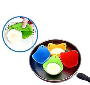 Juego de 6 hueveras de silicona para cocinar huevos escalfados ...