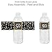 Big Dot of Happiness Adult 50th Birthday - Gold - Birthday Party Water Bottle Sticker Labels - Set of 20