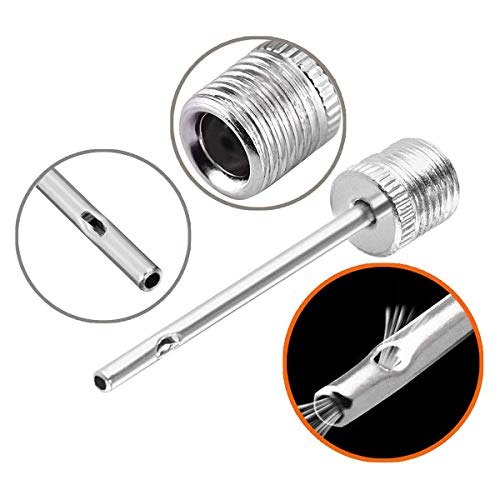 July Miracle 4Pcs Ball Pump Needle Sports Balls Stainless Steel Inflator Needles for Basketball, Soccer, Volleyball, Rugby, Handball, Waterpolo Balls - Thumbnail 2