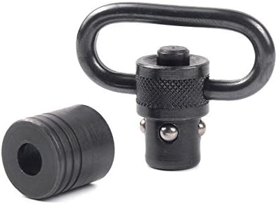 JIALITTE Quick Detachable QD Sling Swivel Adapter 1 "Loop with Steel ring