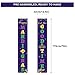 Dazonge Mardi Gras Decorations | Happy and Let Good Time Roll Porch Banners for Home Decor | Mardi Gras Accessories for Party | Carnival Party Supplies