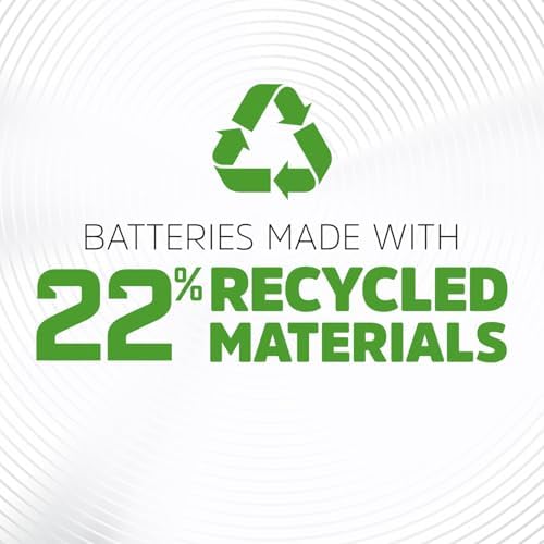 Recharge Universal - Batterie Ricaricabili AA (Confezione da 4) - Pile 1350 mAh NiMH - pronte all'uso - potenza di lunga durata - 100% imballaggio riciclabile privo di plastica