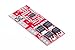 KNACRO 3S Li-ion Lithium Battery Charger Protection Board 10.8V 11.1V 12.6V 30A Overcharge/Over-Discharge Overcurrent Short-Circuit Protection Circuit Board Automatic Activation