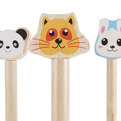 Hey!Play! Kids Zoo Animal Ring Toss Game Set-Indoor Outdoor Old-Fashioned Horseshoe Toy-Fun Preschool Age Learning Activity for Boys and Girls