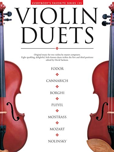 Violin Duets: Everybody'S Favorite Series Volume 135 (9780825621352)