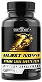 Nitric Oxide Supplements L Arginine Blend, Energy Pills Pre-Workout for Men - Promotes Muscle Growth Strength, Vascularity - by Influx Inspire 60 Capsules