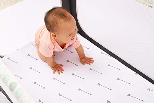 5 Playard+Mattress+Stretchy+Portable+Knlpruhk