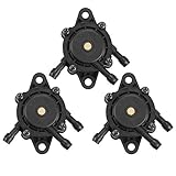Wellsking 3 pcs 808656 491922 Fuel Pump for Briggs and Stratton 691034 Honda GX620 Cub Cadet LTX1046VT LTX1050VT John Deere LG808656 M145667 Kawasaki 49040-7001 Kohler 24 393 04-S Engine