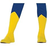 Rubies Superhero Boot Tops for Adults, Unisex Medium