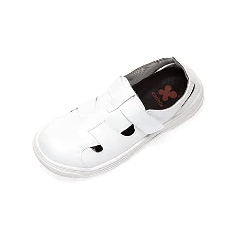 Codeor PIOLAB.43 Piola Professional Velcro Safety Shoe - White, 43 Size