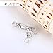NY Jewelry 925 Sterling Silver Silk Scarf Pendants for Pearl, Design Pearl Cage Pendants for Women Jewelry Making