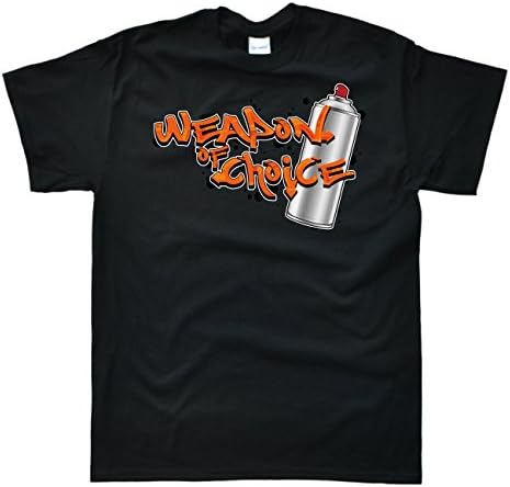 JeKat Weapon of Choice - Spray Can Men's T-Shirt