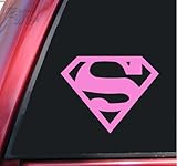 Superman Vinyl Decal Sticker - Pink