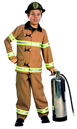 Young Heroes Child's Fire Fighter Costume, Small