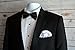 Pocket Squares Miami Men's Pocket Square Puff 7½ x 3¾ White