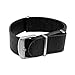 MARATHON Leather NATO Watch band (22MM, Black)