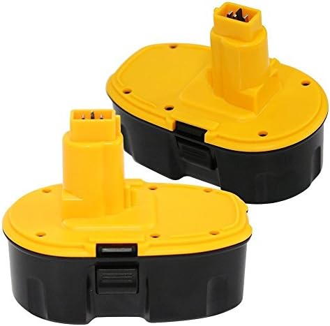 Wefix 18V 3.0Ah Replacement Battery for Dewalt XRP DC9096 DE9039 DE9095 DE9096 DE9098 DW9095 DW9096 DW9098 DE9503 High Capacity Cordless Power Tools (Pod-Style)2 Pack