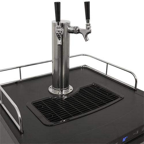 2 EdgeStar+KC3000SSTWIN+Kegerator+Digital+Display