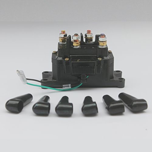 kipa Winch Solenoid Relay 12V 250A for ATV UTV SUV Jeep Trailer Hydraulic Pump Lift Jack Replace OEM Part # 63070 62135 74900 2875714 70715 with Waterproof Caps and Instruction Manual - Image 8