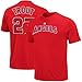 MLB Los Angeles Angels Men's Trout 27 Tee, XX-Large, Athletic Red