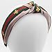 Wide Striped Headbands For Women Hair Hoops With Bee Animal Women's Hair Accessories Bow Cross Cloth Wrapped Head Wrap For Girl