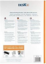 Deskit A4 Laminating Pouches Matt 150 Micron 120 Sheets view 4