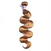 Aigemei Peruvian Virgin Hair Body Wave Honey Blonde 1 Bundle 100% Unprocessed Body Wavy Human Hair Extensions(10 Inch,Honey Blonde Color 27)