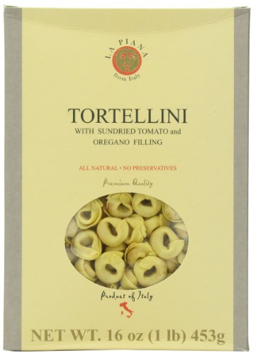 La Piana Tortellini With Sundried Tomatoes, 16-Ounce Units (Pack of 3)