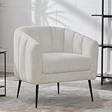 NIOIIKIT Modern Accent Chair, Chenille Upholstered