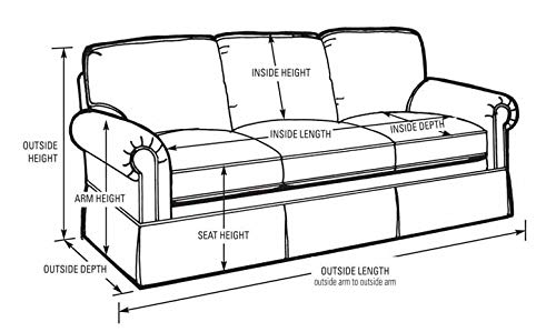 Urbandaily 3 Seater Jute Fabric Sofa With Pillow Brown Amazon