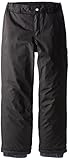 White Sierra Girl's Cruiser Snow Pant (Black, Large)