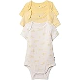 GAP Unisex Baby 3-pack Short Sleeve Bodysuit