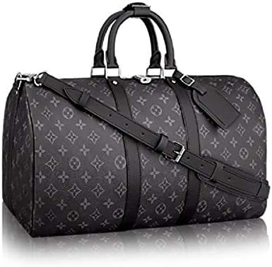 Keepall Bandouliere Style Monogram 55 cm Canvas Crossbody Handle Bag