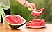 Watermelon Slicer Cutter Server Knife, Stainless Steel With a Durable Silicone Grip + BONUS Melon Baller and Fruit Carving Knife (2 in 1) - Easy to use