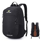 N NEVO RHINO Travel Bookbag Hiking Backpack, 25L Nylon Lightweight Breathable Water Resistant Laptop Backpack, Multipurpose Casual Computer Backpack,College Student Recreation Outdoor Sports Daypacks