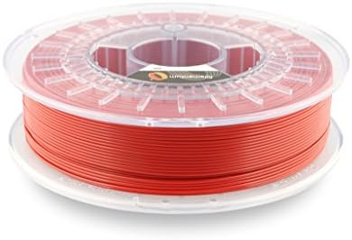 Fillamentum ABS Extrafill Signal Red 1.75mm 3D Printer Filament 0.75kg Spool (1.65 lbs), Diameter tolerance +/- 0.05mm