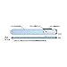 SEED Thin Steel Holder Eraser Slendy+, Green (EH-S-G)