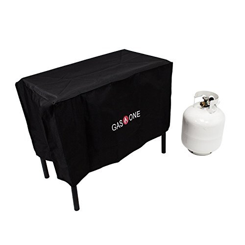 Gas ONE Two Burner Patio Cover Weather & Dust Resistance Cover for Majority of Double Burners