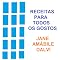 Livro RECEITAS PARA TODOS OS GOSTOS