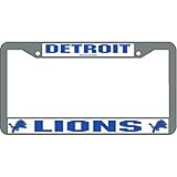 Detroit Lions NFL Chrome License Plate Frame