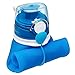 Hydrosak Collapsible Water Bottle with Carrying Handle, 750 ml | Folds Down for Compact Storage | Leakproof, Lightweight, Dishwasher Safe | Nontoxic, Odorless, Tasteless