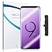 QiMai 3 Pack Galaxy S9 Plus S9+ Screen Protector [100% Case Friendly] HD Clear Nano TPU Film Screen Protector Cover Shield
