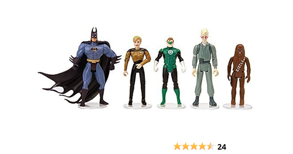 vintage star wars action figure stands