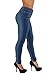 Diamante Style K064– Colombian Design, High Waist, Butt Lift, Levanta Cola, Skinny Jeans In Washed Blue Size 5
