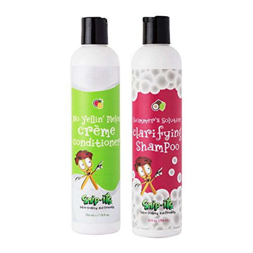 Snipits Natural Shampoo and Conditioner for Kids Swimmers Clarifying