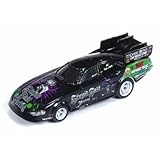 Auto World Stupid Fast Racing Bob Bode NHRA Funny Car Black 4 Gear HO Slot Car