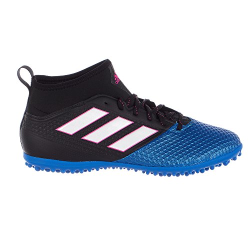 adidas Performance Men's Ace 17.3 Primemesh Tf Soccer Shoe, Black/White/Satellite, 11.5 M US