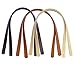 1 Pair Synthetic Leather Replacement Interchangeable Shoulder Strap with Clasps for Handbags Purse Bags